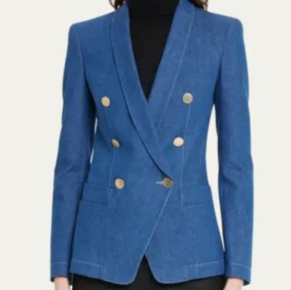 GIORGIO ARMANI DENIM BLAZER - Picture 3 of 6